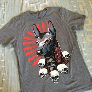 Aztec Xolotl Graphic Tee | 100% Cotton Size S | BRAND NEW